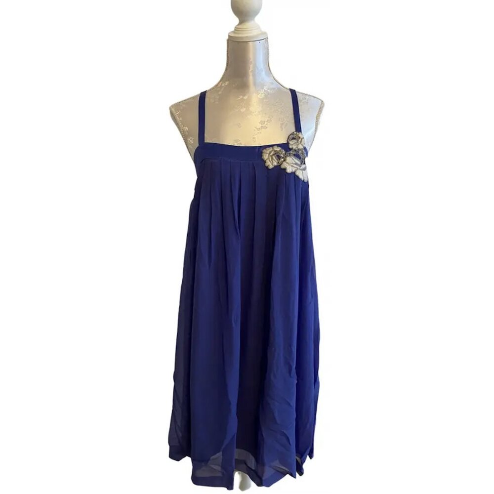 French Connection Silk Babydoll Dress